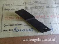 P08 Sicherungsschieber ohne Nummer - original aus der Portugal-Lieferung 1943