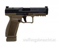 Canik METE Sft Black/FDE 9x19 SAO fiber