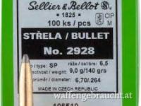 	 Sellier & Bellot Geschosse .264 9,1g/140grs. Tlm