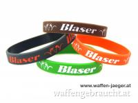 Blaser Silikonarmband in Braun und Orange 