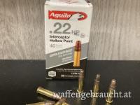 Aguila Interceptor .22 LR HP 40 grs