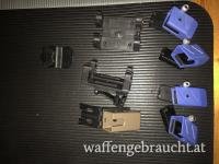 IPSC Equipment: Belt/Rig, Holster, Magazintaschen, Shellholder, Laserpatrone 8x57 IS