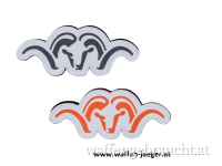 Blaser Argali Patch Anthrazit und Orange 