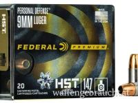 Federal Premium 9mm Para 147gr HST HP 20Stk.