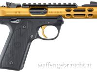 RUGER MARK IV 22/45 LITE GOLD / BLACK 4,4" 22LR MGW 1/2X28