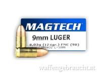 Magtech 9 mm Luger FMJ 8g/124grs. 1000 Stk.