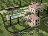 Toskana Eigenjagd 423 ha, ganzjährig (Jagdfarm) , Nähe Florenz, 2 Seen mit Quelle, Wildgatter