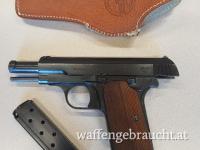 Pistole, FEG Frommer, Mod. 37, Kal. 7,65 Browning, inkl. Lederholster (Sickinger), sehr guter Gesamtzustand, Tel.: 0650/4283636