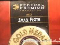 Zündhütchen Federal Small Pistol Primers Gold Medal