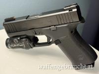 Glock 43x inkl. Truglo TFX Pro, Streamlight TLR-7 sub & Blacktrident Holster