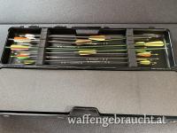 17 Stück Penthalon Bogensport Pfeil Carbon hochwertig im tragbaren Koffer