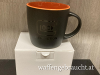 GLOCK Kaffetasse Perfection schwarz/orange