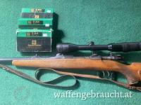 Mauser 98 mit Swarovski Habicht 6x42 und Munition