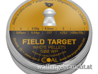 Coal Field Target White Pellets Rundkopf Wadcutter Ring Diabolos geriffelter Schaft Kal. 4,5 mm 500 Stk.