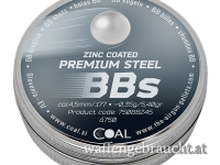 Coal Premium Steel BB Kugeln Zink Kal.4.5mm 750Stk.