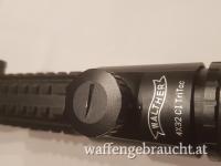 ZF Walther 4x32 CI Tri Tac inklusive Montage für Picatinny Schiene, mit rotem Leuchtkreuz
