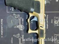 2x Glock 17  gen4 Griffstücke gestippelt mit Undercut Cerakote Troy Coyote Tan oder Schwarz