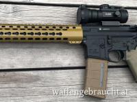 VERKAUFT: In TAN oder Schwarz: AR15 14.5 " Lauf, Aereo Precision, Schmeisser und Brownells Komponenten