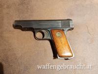 Pistole Ortgies Patent Erfurt 7,65 Browning