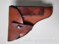 Sehr seltene Pistolentasche der österr. Gendarmerie Stempel GBA 1950