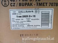 Sellier & Bellot 9x19mm 124gr in Schüttpackungen, Preis pro 1000