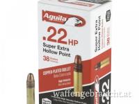 AGUILA .22LR SUPER EXTRA HOLO POINT HP 38GR. COPPER-PLATED 1.000 STÜCK | www.waffen.shopping