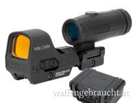 Holosun HS510C Solar Red Circle Dot Sight Combo with HM3X 