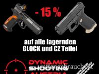 Black Friday Aktion: -15% auf alle GLOCK und CZ Teile!