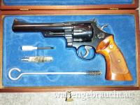 RESERVIERT - Sammlerstück - SW 29 - Smith & Wesson 29-2 - 6" - originale Holzbox - .44 Magnum 