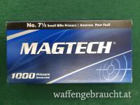 Magtech Zündhütchen Small Rifle  7 1/2  € 72.--  per 1000 Stk.