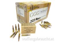 .223 Rem GGG 55gr FMJ im Karton - auf Lager !