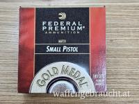 Federal Zündhütchen Gold Medal Match Small Pistol 100 Stk.