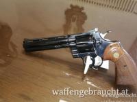 Colt Python im Kaliber .357 Magnum mit 6 Zoll Lauflänge im sehr guten Zustand