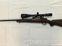 Mauser 98 mit Nussholzschaft und seitlicher Schiebesicherung
