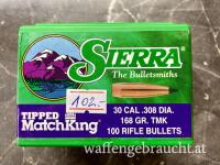 Sierra Tipped Match King im Kaliber .30/.308dia mit 168gr