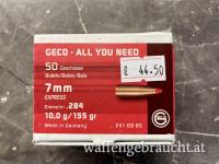Geco Express Geschosse im Kaliber 7mm/.284dia mit 10,0g/155gr