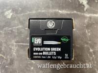 RWS Evolution Green Geschosse für 7mm/.284dia mit 8,2g/127gr