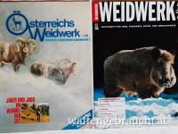 verkaufe Weidwerk Zeitschriften 1989 bis 2006, Draufgabe Anblick; Jagd in Tirol