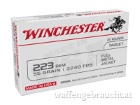 Winchester .223 Rem. 55 Grain FMJ 1000 Schuss (VERKAUFT)