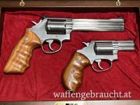 Revolverset Smith & Wesson 686 Target Classic und 60-7 Security Classic als Classic Collection "6 of 100" by Bignami neuwertig