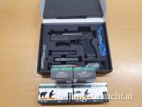 FK BRNO PSD samt 200 Schuss 7,5FK Munition und 9x19 Wechsellauf
