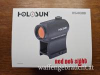 Verkaufe HOLOSUN HS403B RED DOT SIGHT -Neu