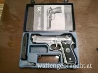 Beretta 92 FS Inox im Kaliber 9mm Para mit Transportkoffer und zweitem Magazin 