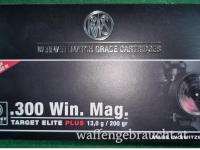 Abverkauf: RWS .300 Win. Mag. Target Elite Plus Match-Patronen, HPBT 200 gr