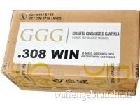 GGG .308 Win. 147gr FMJ 600 Stk.