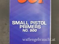 CCI Zündhütchen #500 Small Pistol  € 138.- per 1000 Stk.