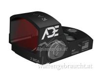 ADE Raptor RD3-020 Shake Awake Rotpunktvisier mit 2 MOA Rotpunkt und Trijicon RMR-Schraubenmuster