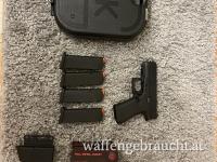 Glock 43X R/FS mit 4 Magazinen, Magazintasche, Koffer und 400 Schuss