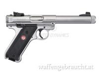 RUGER MK4 Stainless Steel Target 22lr 5″ mit Gewindelauf *LAGERND*