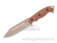 TOPS Knives M-PAT Tan Canvas Micarta Kampfpiloten Einsatzmesser